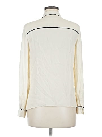 Alice + Olivia Long Sleeve Silk Top (view 2)