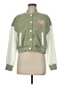 Hippie Rose 100% Polyester Green Jacket Size M - photo 1