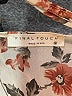 Final Touch 100% Polyester Floral Ivory Romper Size M - photo 4