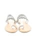 Forever 21 Silver Sandals Size 10 - photo 2