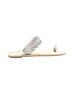Forever 21 Silver Sandals Size 10 - photo 1