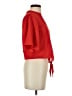 Hiatus Red Short Sleeve Blouse Size XS - photo 4
