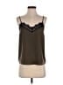 IKKS 100% Polyester Brown Sleeveless Blouse Size EU (FR) 36 / US 4 - photo 1