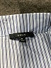 Drew 100% Cotton Blue 3/4 Sleeve Blouse Size M - photo 7