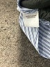Drew 100% Cotton Blue 3/4 Sleeve Blouse Size M - photo 8