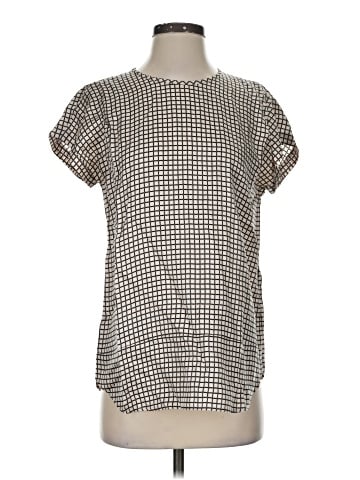Kate Spade New York Short Sleeve Silk Top (view 1)