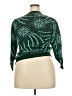 Jason Maxwell Print Green Pullover Sweater Size 2X - photo 2
