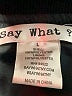 Say What? 100% Polyester Solid Black Jacket Size L - photo 6