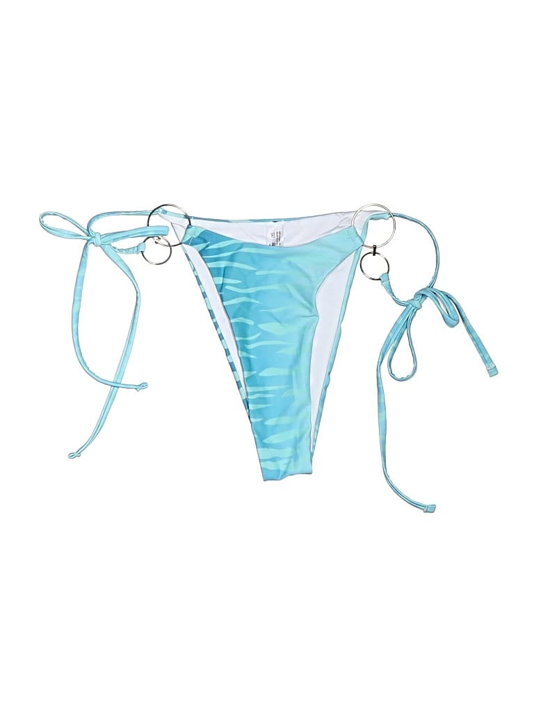 Pre-owned Unbranded Swimsuit Bottoms In Blue