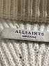 ALLSAINTS Solid Ivory Turtleneck Sweater Size M - photo 7