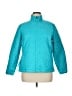 Lands' End 100% Polyester Argyle Teal Jacket Size XL - photo 1