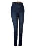 Topshop Solid Blue Jeggings Size 28 - photo 1