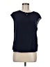 Talbots 100% Silk Blue Sleeveless Silk Top Size 6 - photo 1