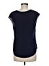 Talbots 100% Silk Blue Sleeveless Silk Top Size 6 - photo 2