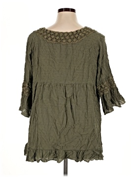 Tantrums 3/4 Sleeve Blouse (view 2)