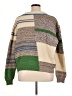 Rouge Color Block Green Pullover Sweater Size XL - photo 2