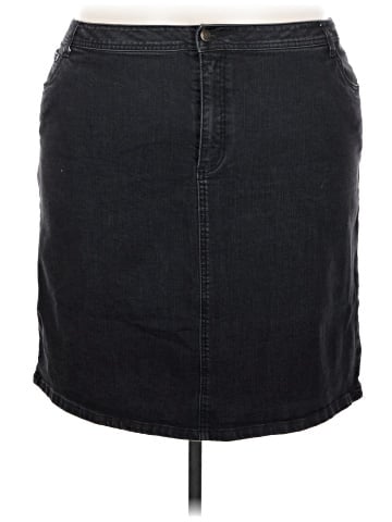 Jessica London Denim Skirt (view 1)