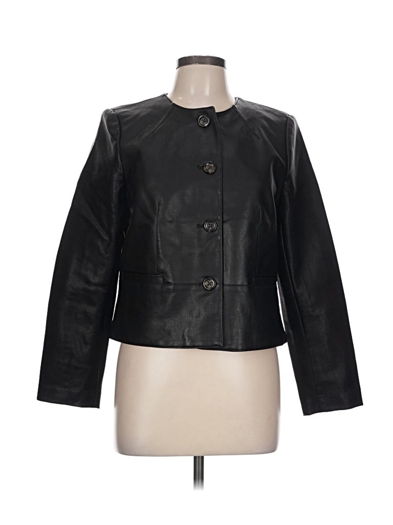 Pre-owned Ann Taylor Jacket In Black