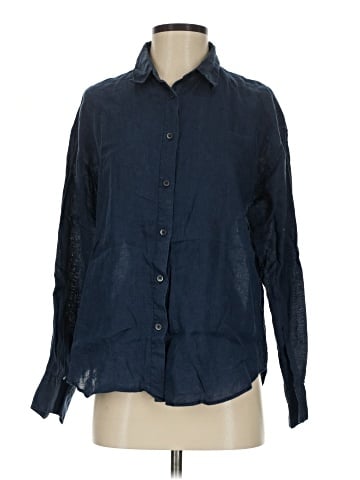 Uniqlo Long Sleeve Button-Down Shirt (view 1)