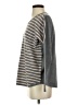 French Connection 100% Acrylic Stripes Gray Pullover Sweater Size S - photo 5