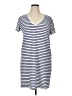 Universal Thread 100% Cotton Stripes Blue Casual Dress Size XL - photo 1