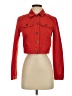 Intermix 100% Cotton Red Jacket Size S - photo 1