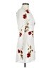 Reformation 100% Polyester Floral Ivory Casual Dress Size 8 - photo 4