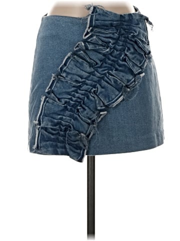 Trafaluc by Zara Denim Skirt (view 1)