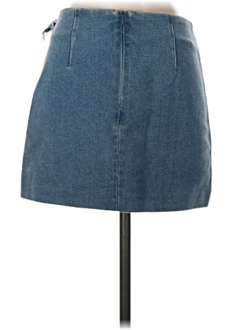 Trafaluc by Zara Denim Skirt (view 2)