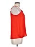 Alya 100% Polyester Orange Sleeveless Blouse Size L - photo 4