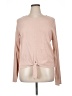 Barefoot Dreams Solid Pink Pullover Sweater Size XL - photo 1