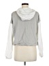Zyia Active 100% Cotton Color Block White Track Jacket Size M - photo 2