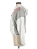 Zyia Active 100% Cotton Color Block White Track Jacket Size M - photo 5