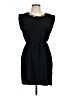 Forever 21 100% Polyester Solid Black Casual Dress Size L - photo 1