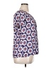 Boden Graphic Blue Short Sleeve Blouse Size 16 - photo 4