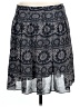 Gap Outlet Paisley Gray Casual Skirt Size 10 - photo 2