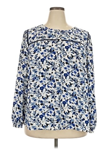 Talbots Outlet Long Sleeve Blouse (view 1)