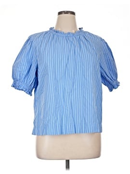 Free Assembly Short Sleeve Blouse (view 1)