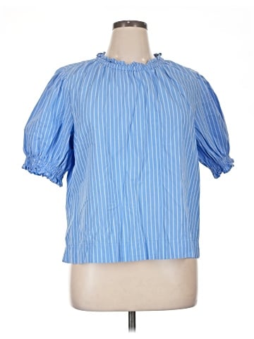 Free Assembly Short Sleeve Blouse (view 1)