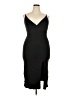 Socialite Solid Black Cocktail Dress Size 5X - photo 1
