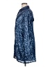 Flat White Blue Long Sleeve Blouse Size 1X - photo 5