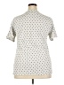 Threadbare Polka Dots Ivory Short Sleeve Top Size XXL - photo 2