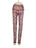 Teeki Animal Print Purple Leggings Size S - photo 1