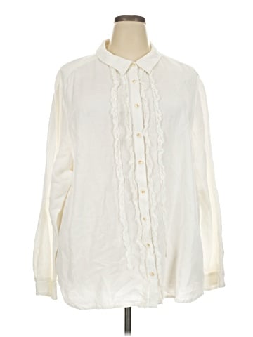 Pilcro Long Sleeve Blouse (view 1)