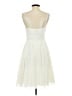 J.Crew 100% Polyester Ivory Cocktail Dress Size 4 - photo 2