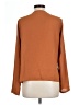 Shein 100% Polyester Brown Long Sleeve Blouse Size L - photo 2
