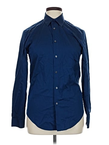 Calvin Klein Long Sleeve Button-Down Shirt (view 1)