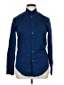 Calvin Klein Solid Blue Long Sleeve Button-Down Shirt Size 15 1/2 - photo 1