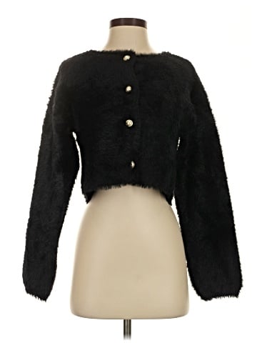 Francesca's Faux Fur Jacket (view 1)