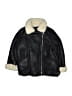 Zara Kids 100% Polyester Black Coat Size 6 - photo 1